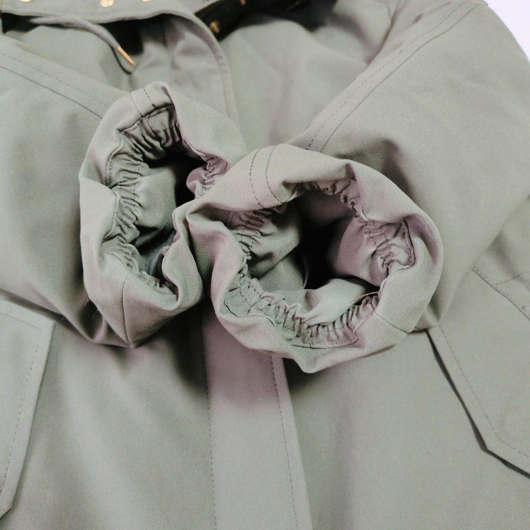 【限定品】23区 ニジュウサンク ミリタリー フーデットダウンコート 撥水