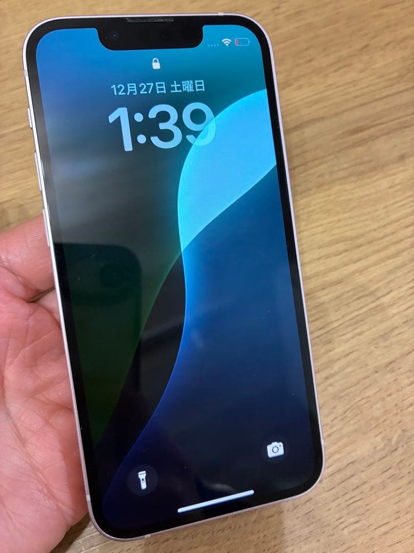 海外版iPhone13mini 128GB ピンク　シャッター音なし　傷なし