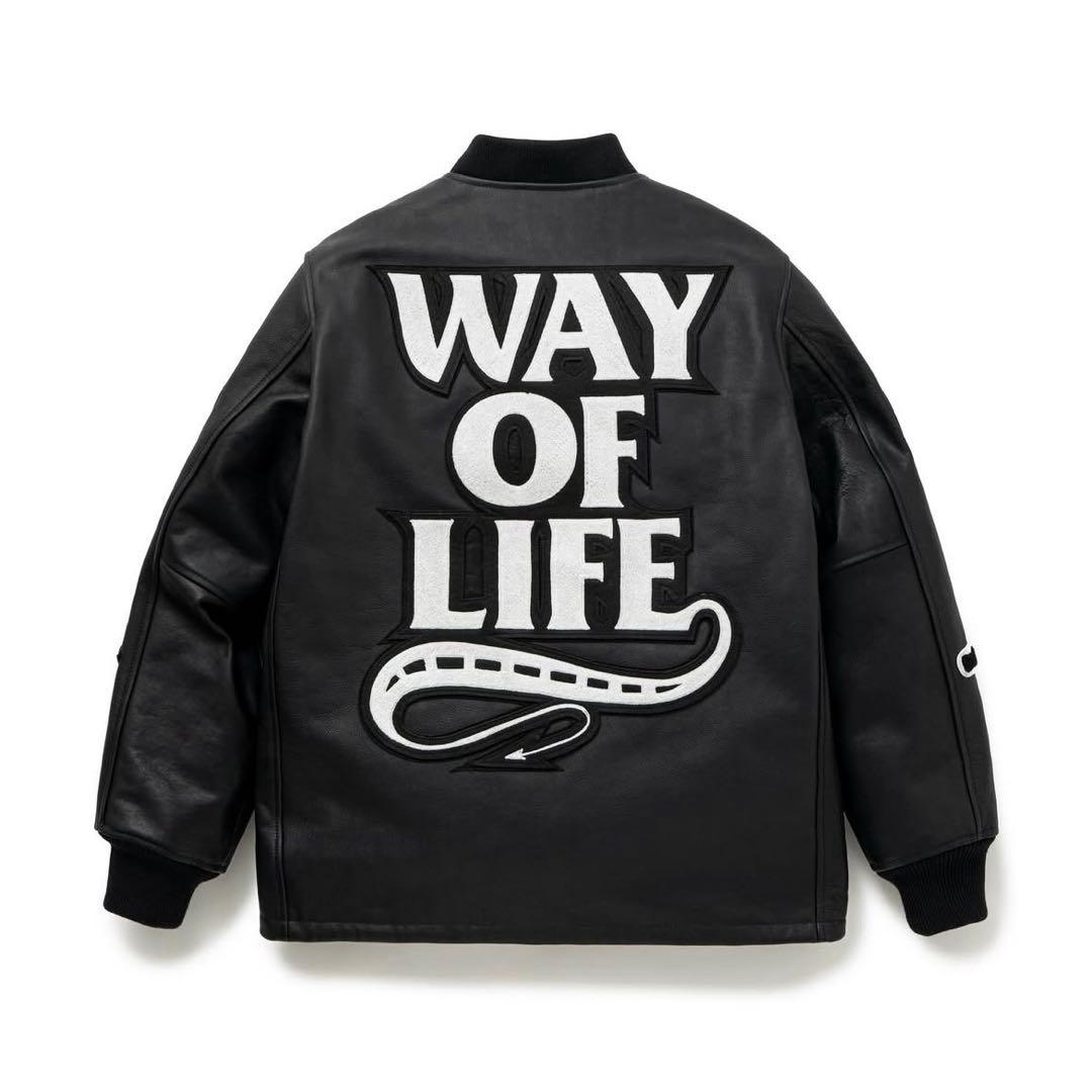 ネイバーフッド × ダブルタップス × ラッツ 20th オールレザージャケット