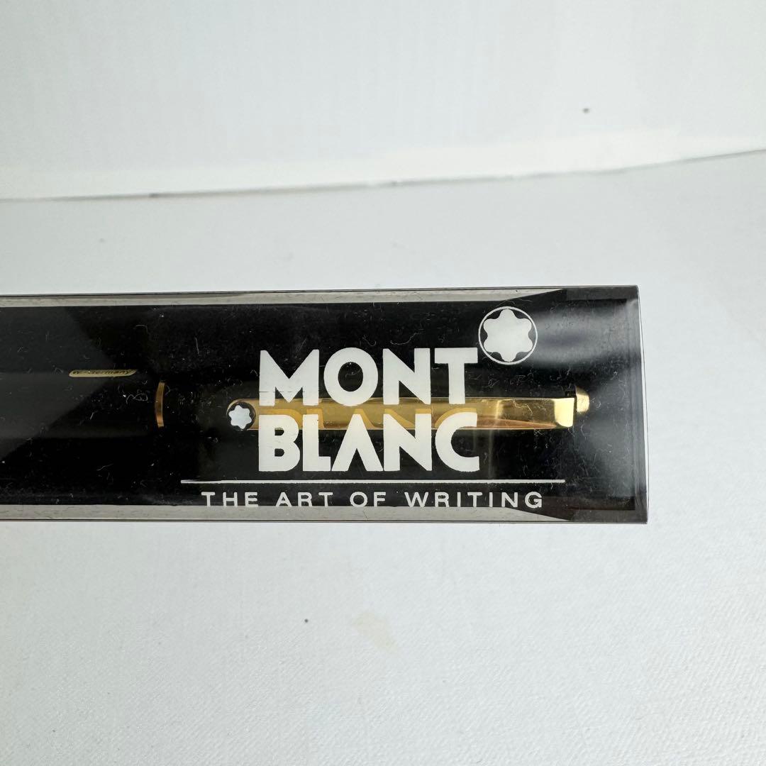 【新品未使用】　'80sモンブラン スリムライン万年筆　ペン先F（細字）　黒色