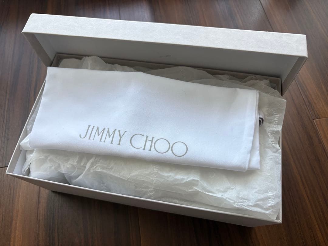 【h111e】 極美品✨ジミーチュウ ミュール36.5 デニム