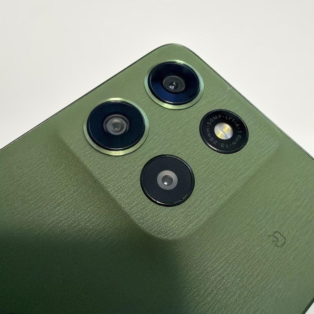 新品未使用 moto g66y 5G ディルグリーン 128GB 本体