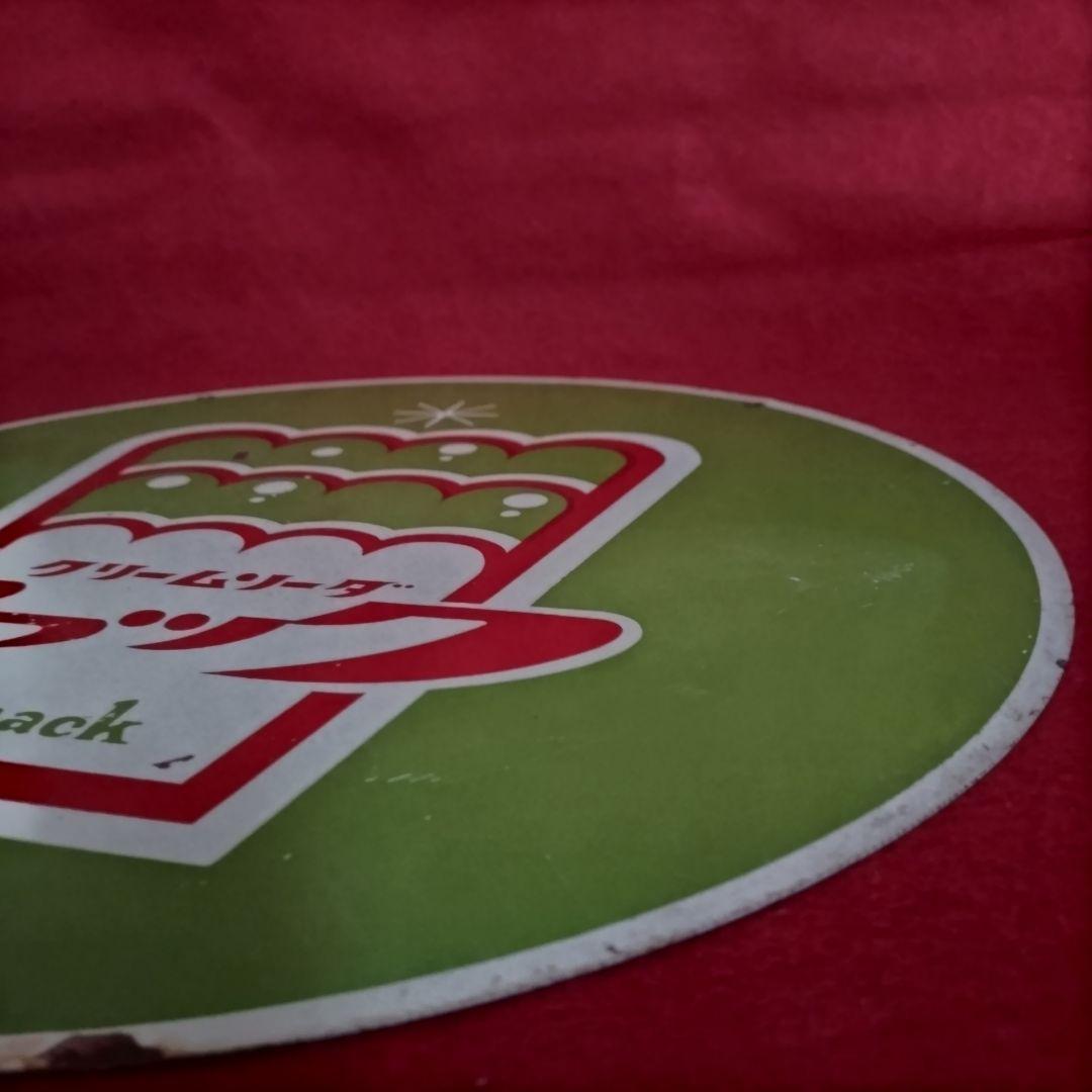 クリームソーダ スマック 琺瑯看板 Smack ホーロー看板