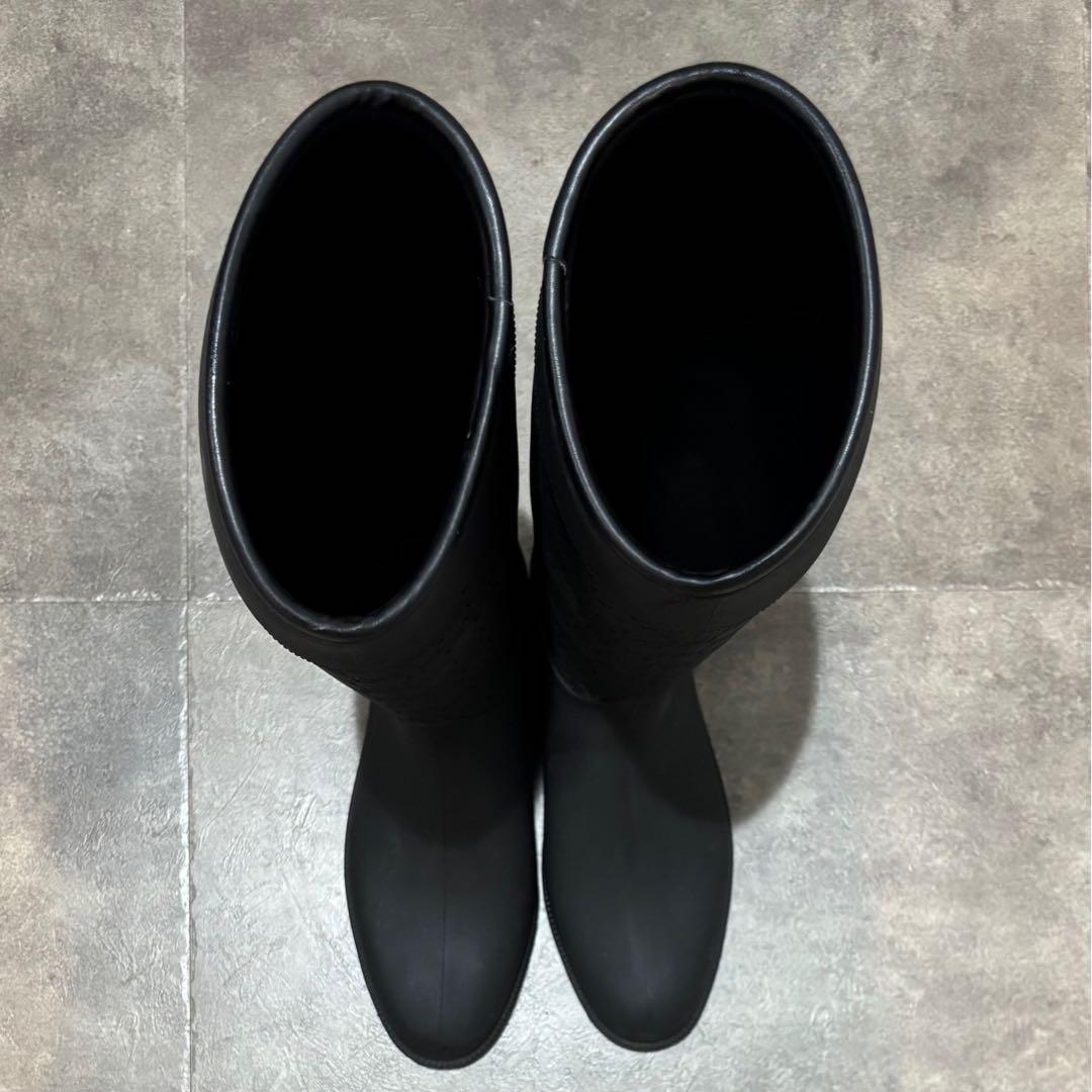 【美品！】GUCCI レインブーツ 長靴 24cm