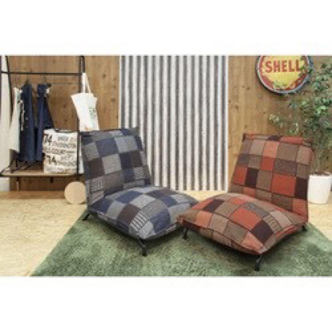 ローソファ　rkc-936or 座椅子 チェア リクライニング 一人掛け