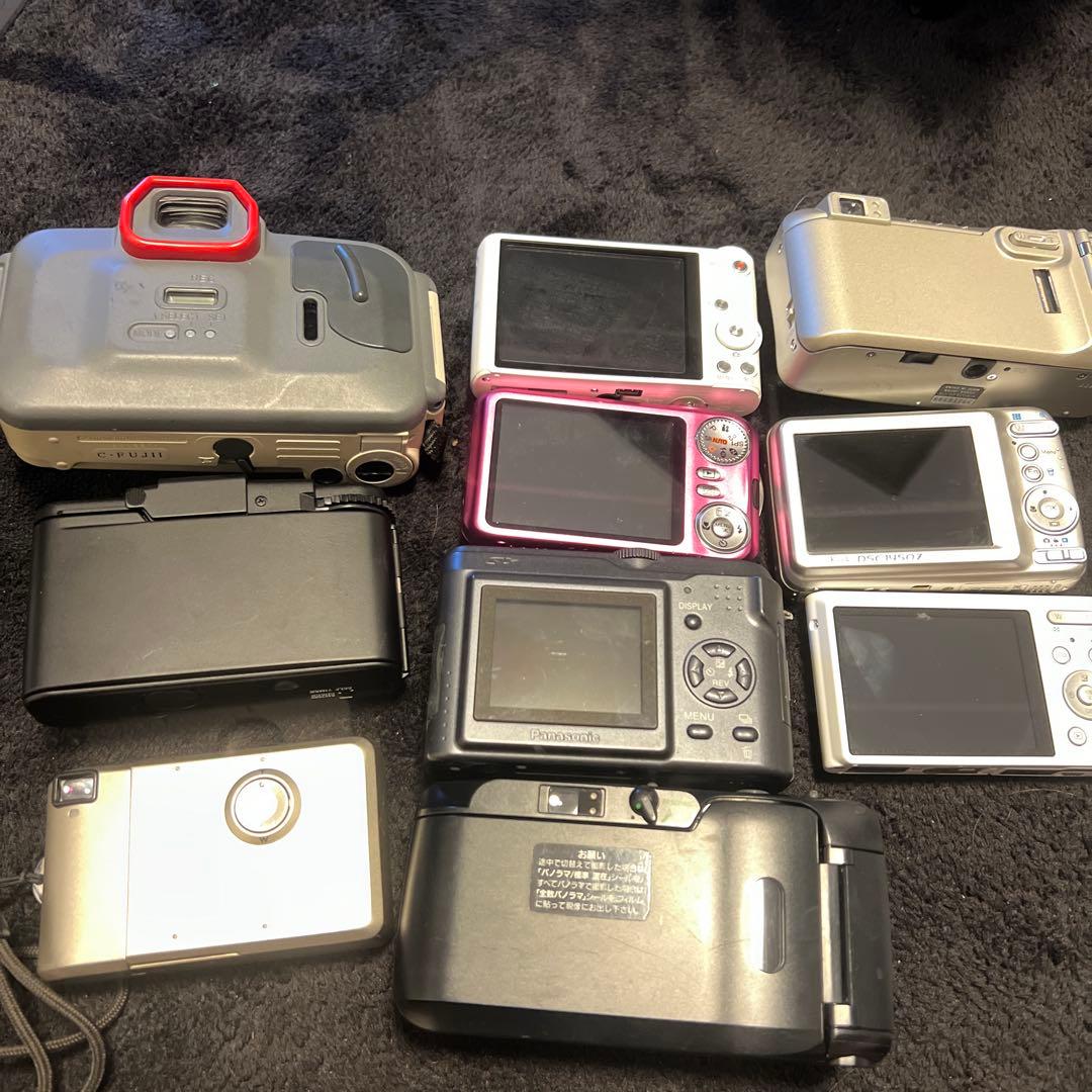 コンパクトデジタルカメラセット10点