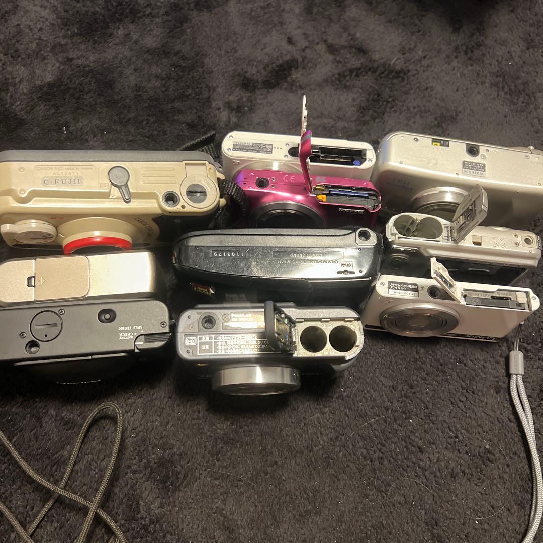 コンパクトデジタルカメラセット10点