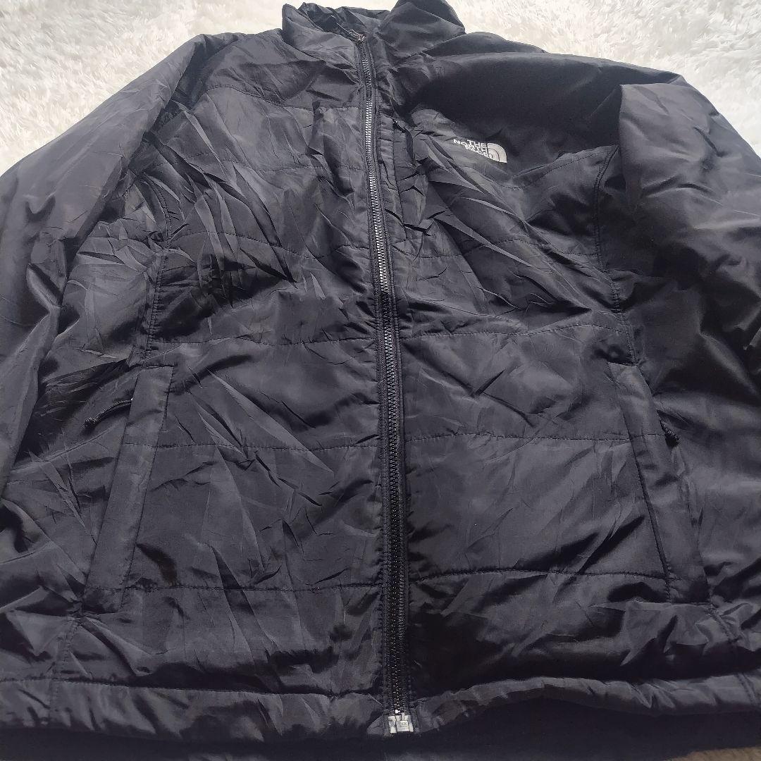 美品 THE NORTH FACE 中綿 パッカブル ジャケット ブラック L