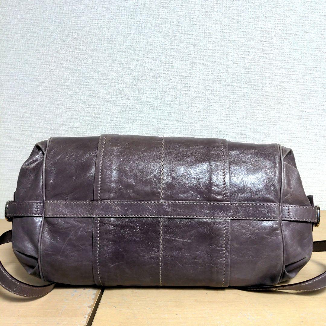 ci28. TOD'S 2way ショルダーバッグ 牛革