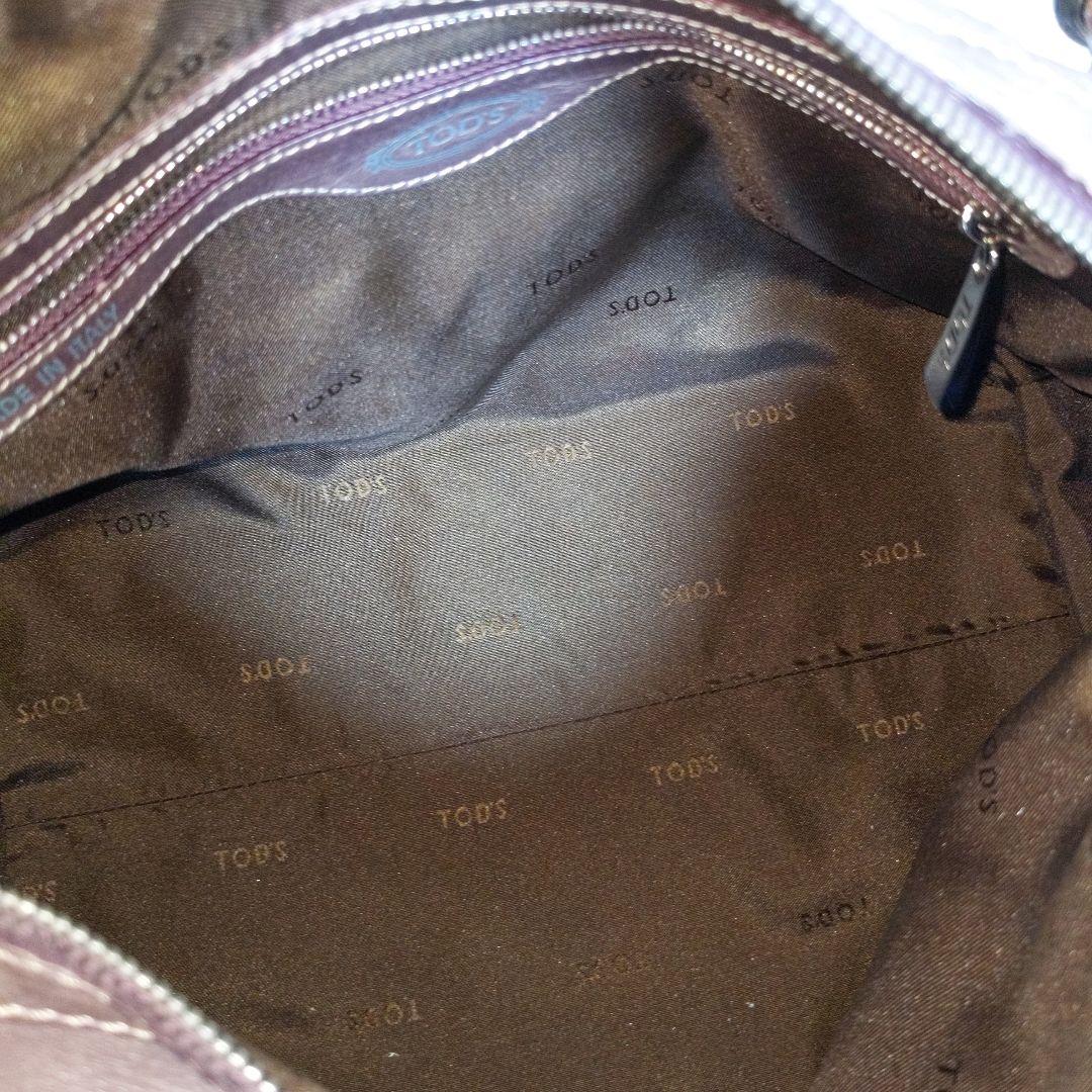 ci28. TOD'S 2way ショルダーバッグ 牛革