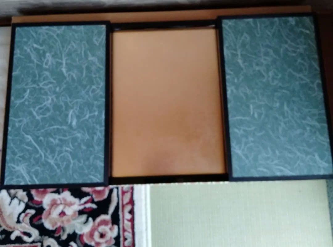 吉徳大光　雛人形　飾り台　金屏風