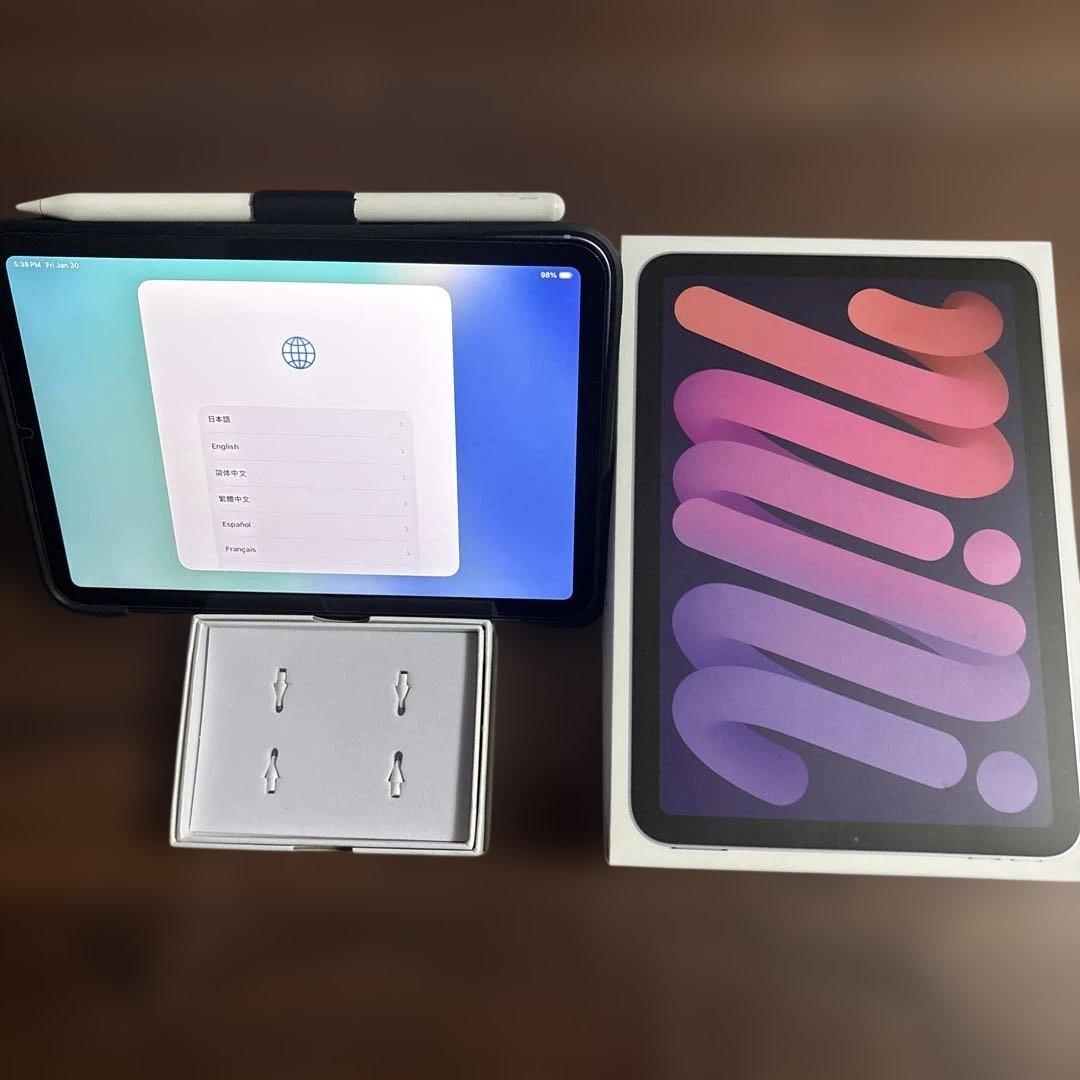 iPad本体 iPad mini 6 Wi-Fi+Cellar 256GB MK8K3J/A