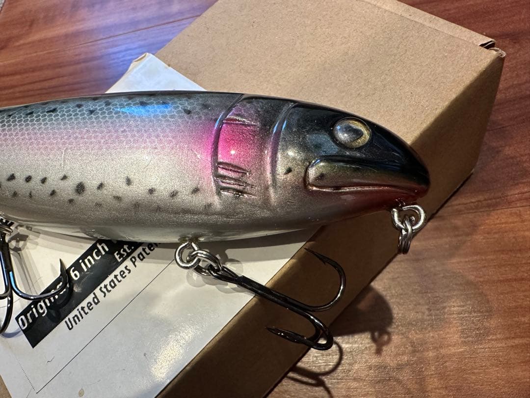 ブラックドッグ　ランカーパンカー　6インチ　ウッドモデル　新品未使用