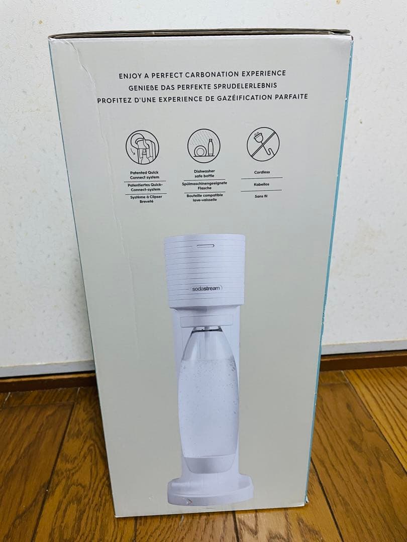 sodastream GAIA 炭酸水メーカー ホワイト新品未使用品