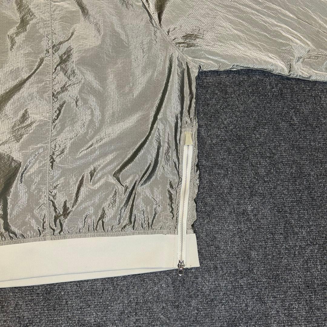 STONE  シルバー ナイロンアウター