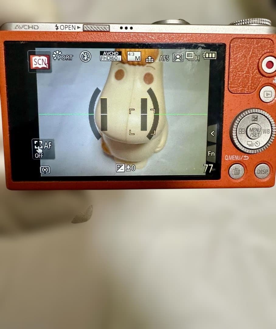 【動作品】LUMIXDMC-GM1オレンジ12-32mmレンズキット