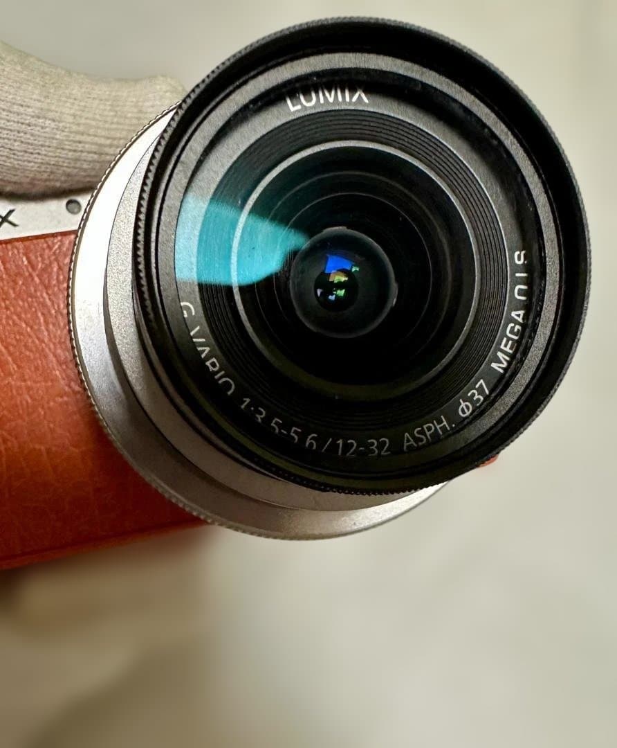 【動作品】LUMIXDMC-GM1オレンジ12-32mmレンズキット