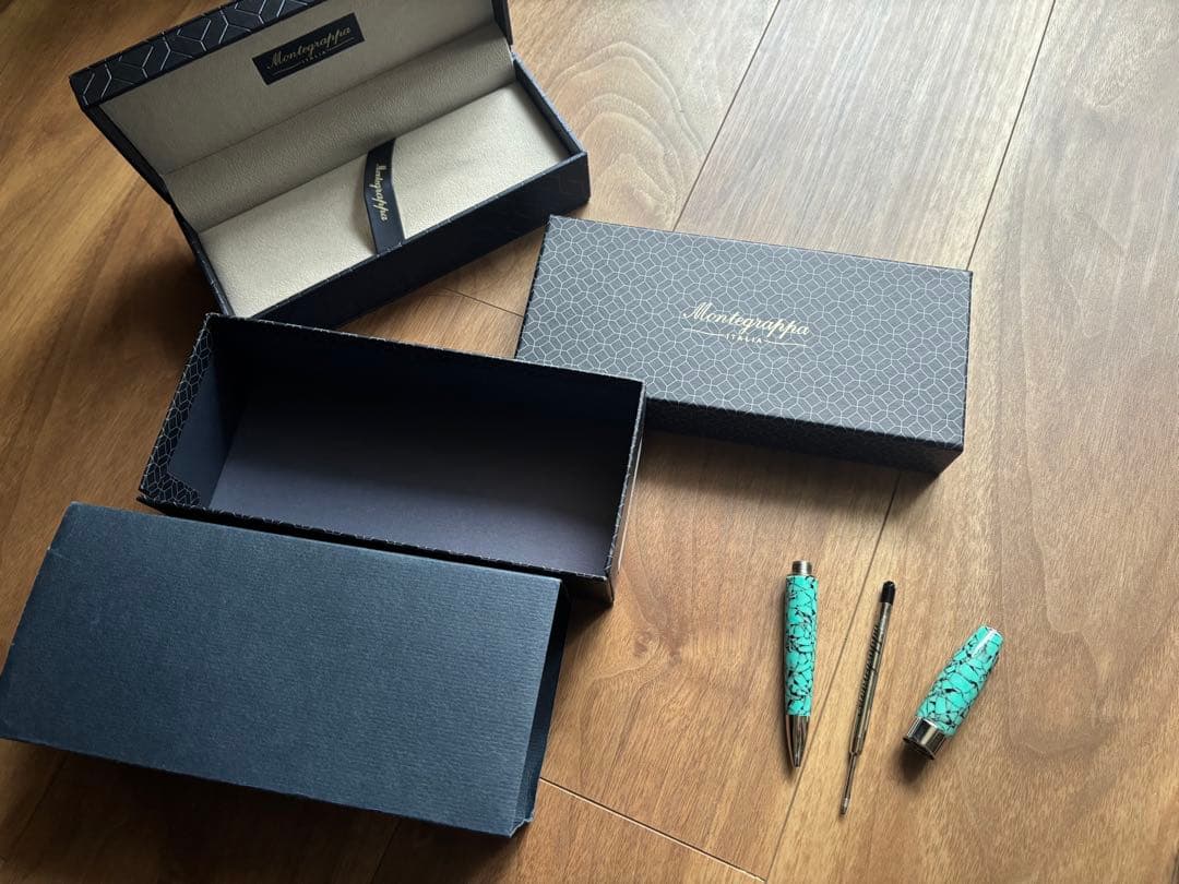 モンテグラッパ ボールペン ターコイズ