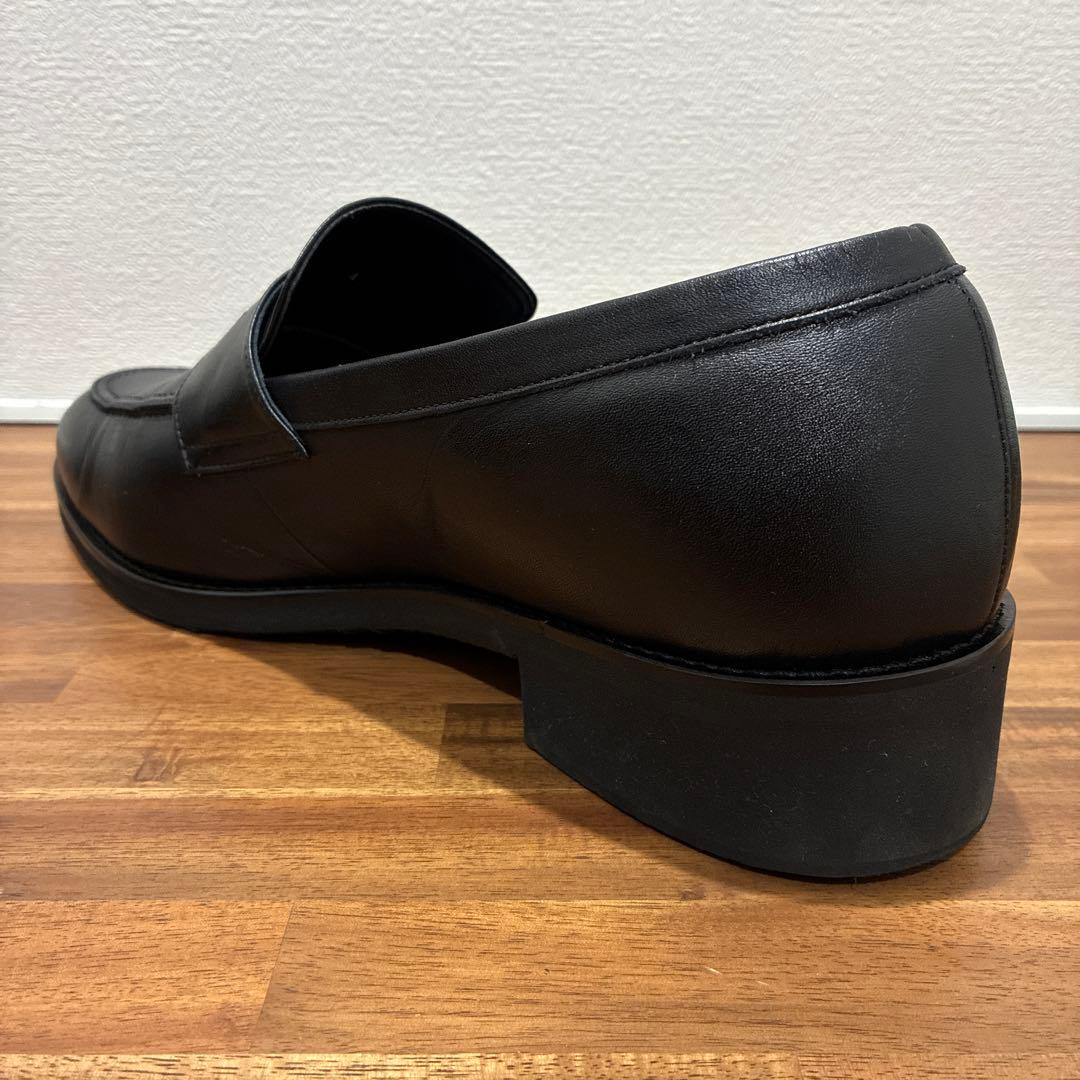 UNITED TOKYO ブラック 「いつでもレザーローファー」美品