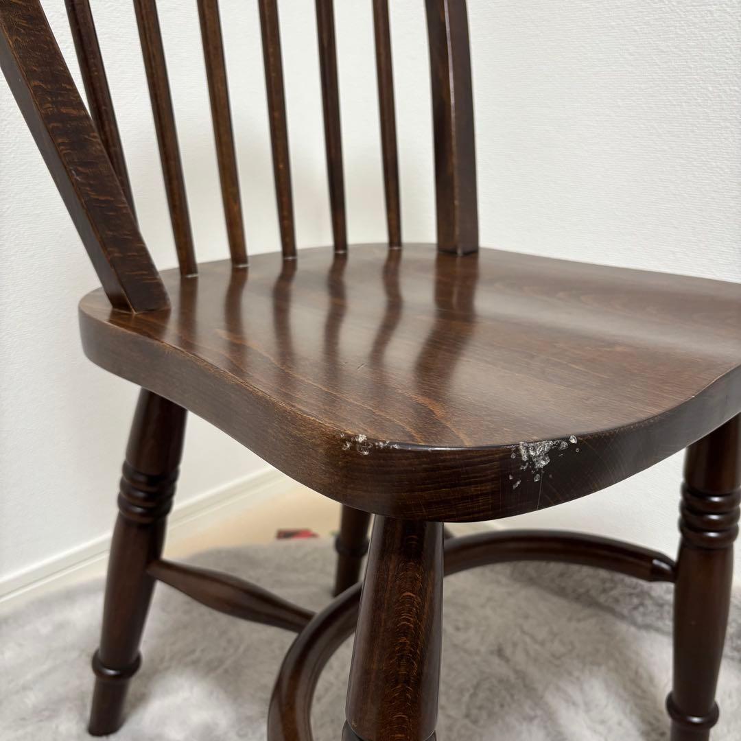 FAMEG ウィンザーチェア　アンティーク　曲木　フープバックチェア　ダイニング