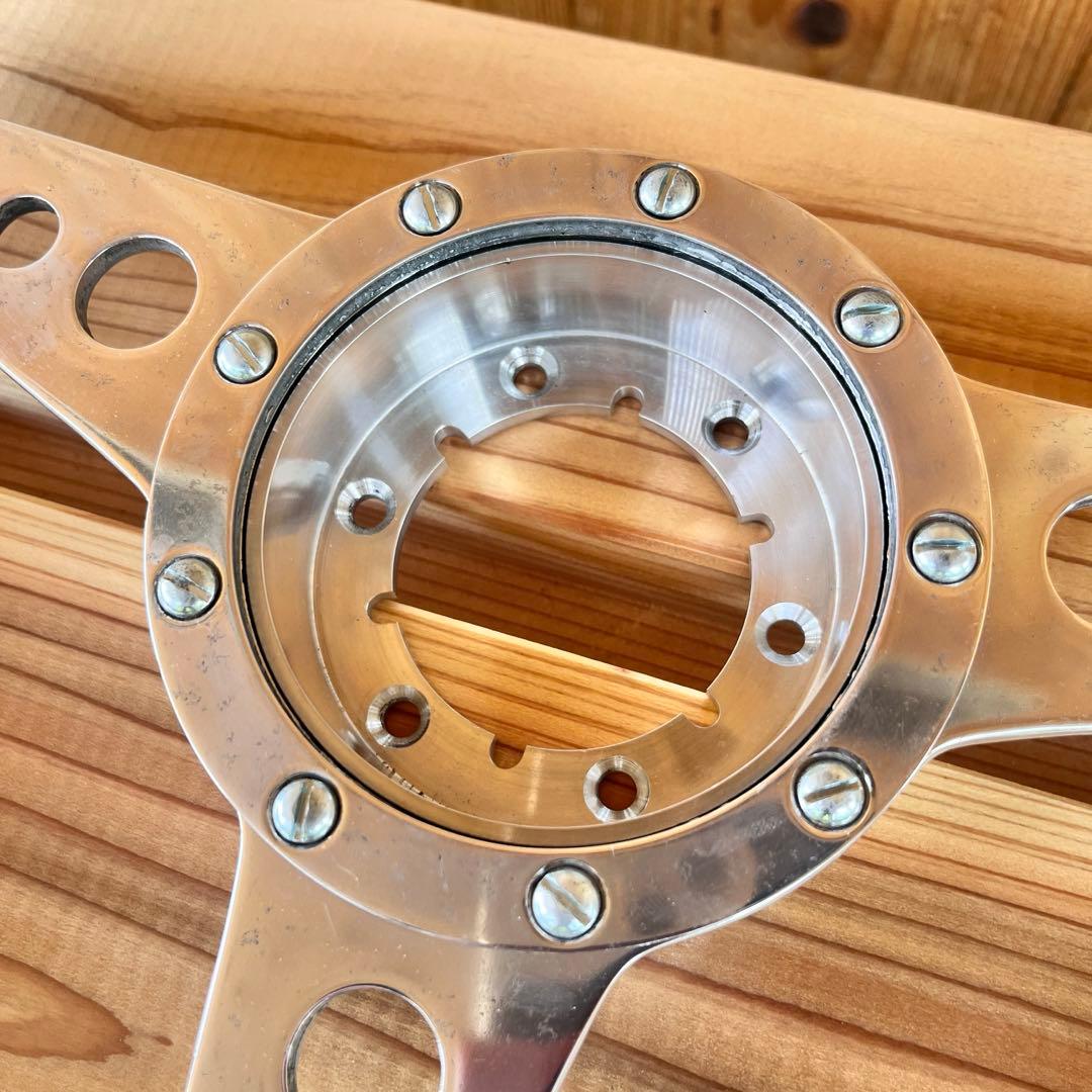 Moto-Lita ウッド ステアリング ⭐︎変換アダプター付き