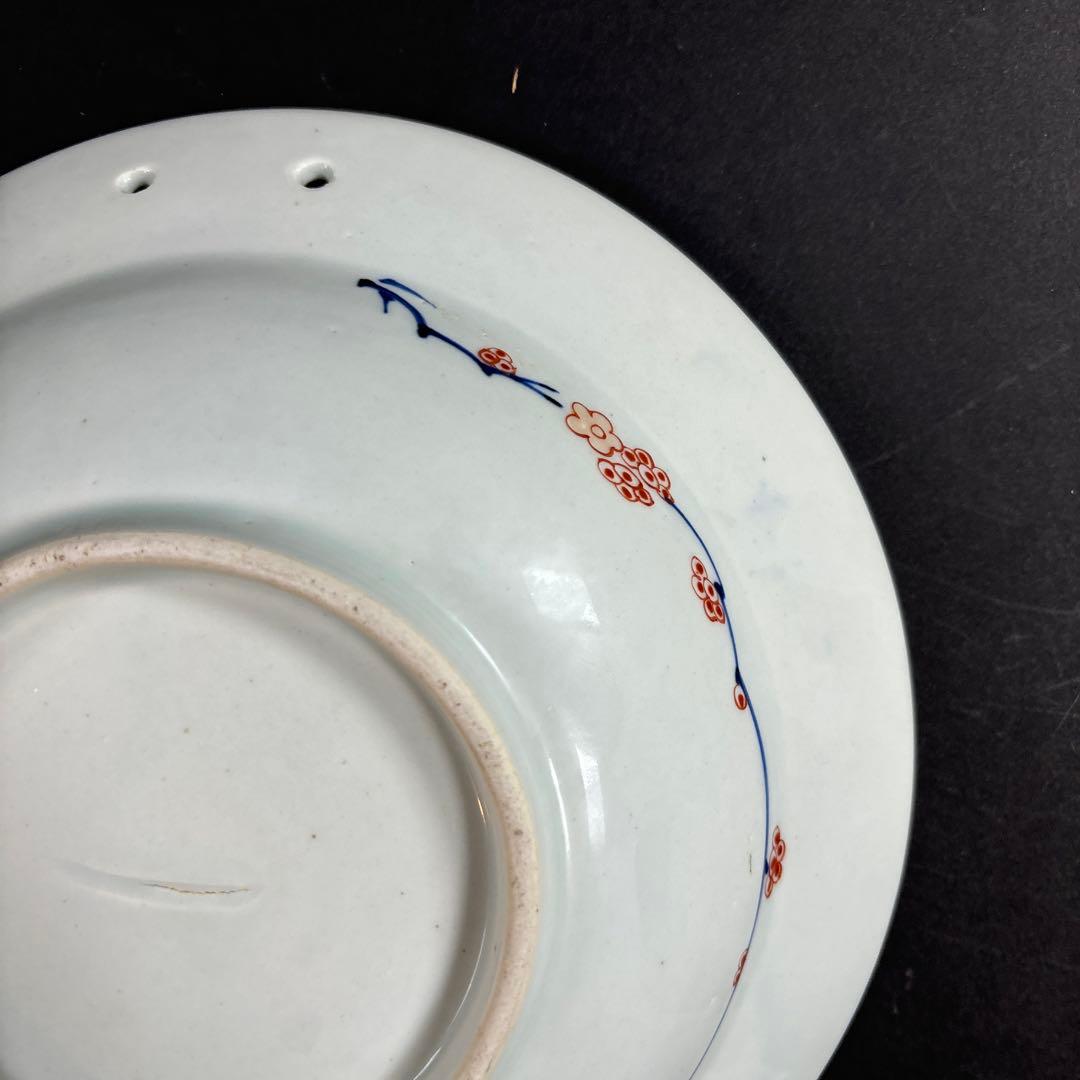 111 セール　扇　色絵　金彩　皿　鶴　桜　伊万里　有田　九谷　鍋島