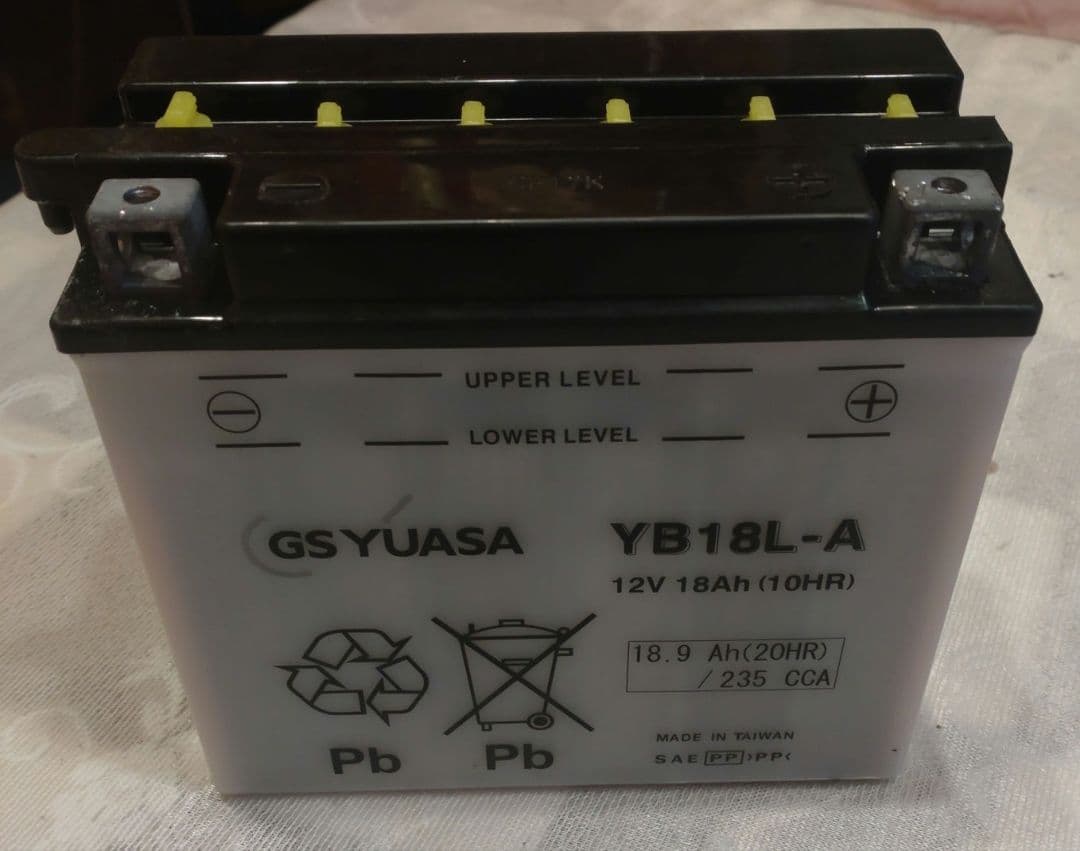 GSユアサ YB18L-A バッテリー 12V 18Ah