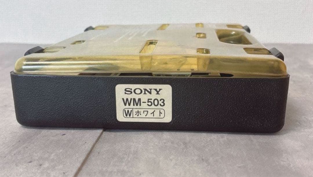 激レア　保証書付　ジャンク SONY WALKMAN WM-503 ウォークマン