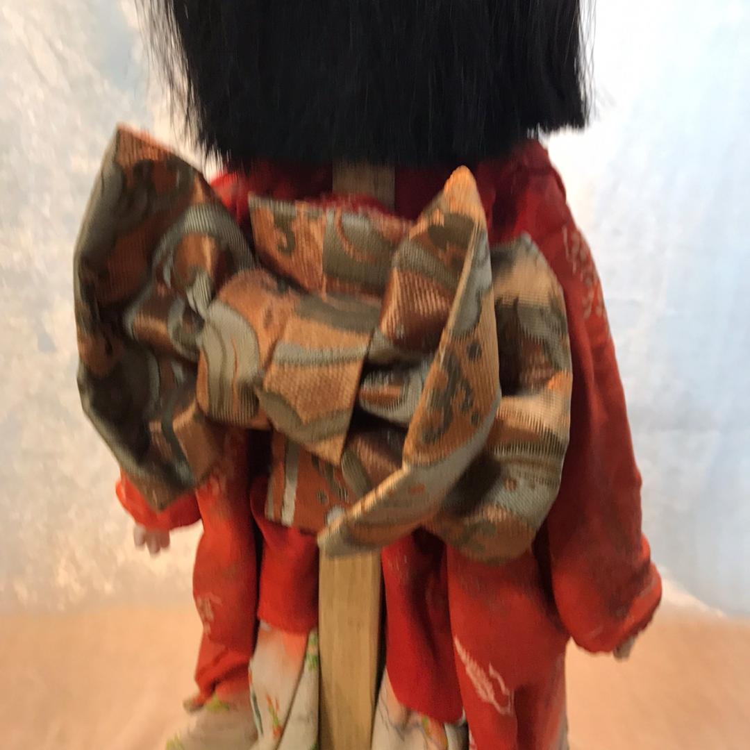 市松人形　女の子　豊龍斎　銘有