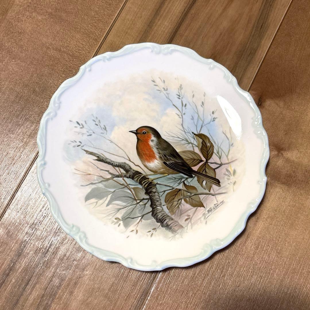 ロイヤルアルバート 4点 ディスプレイプレート 鳥 カップアンドソーサー 鈴蘭