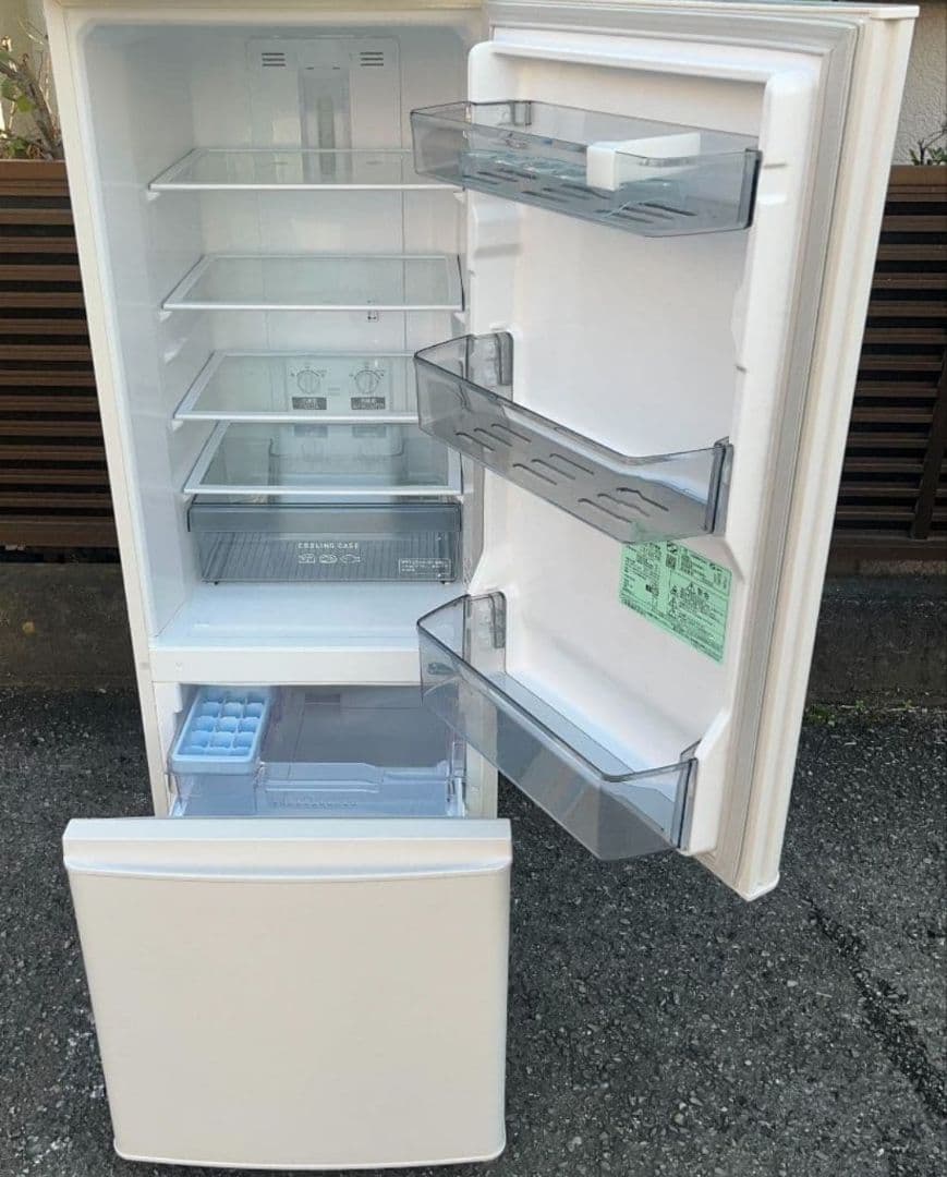 三菱冷凍冷蔵庫168L低温ケース静音設計LED照明自動霜取り機能付き2020年製