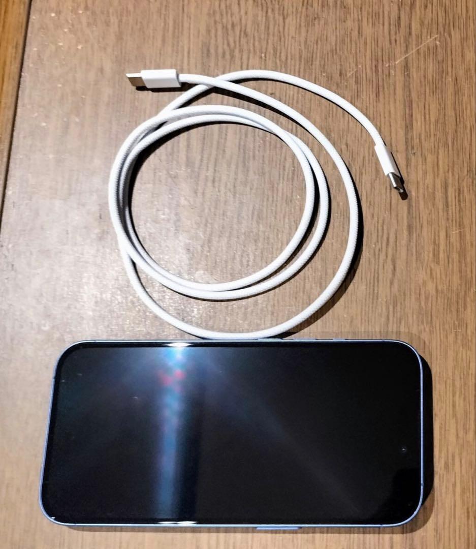 iPhone16 128GB本体 バッテリー100%ウルトラマリン SIMフリー