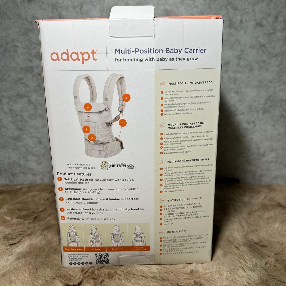 Ergobaby(エルゴベビー)ADAPT SoftFlex ナチュラルベージュ