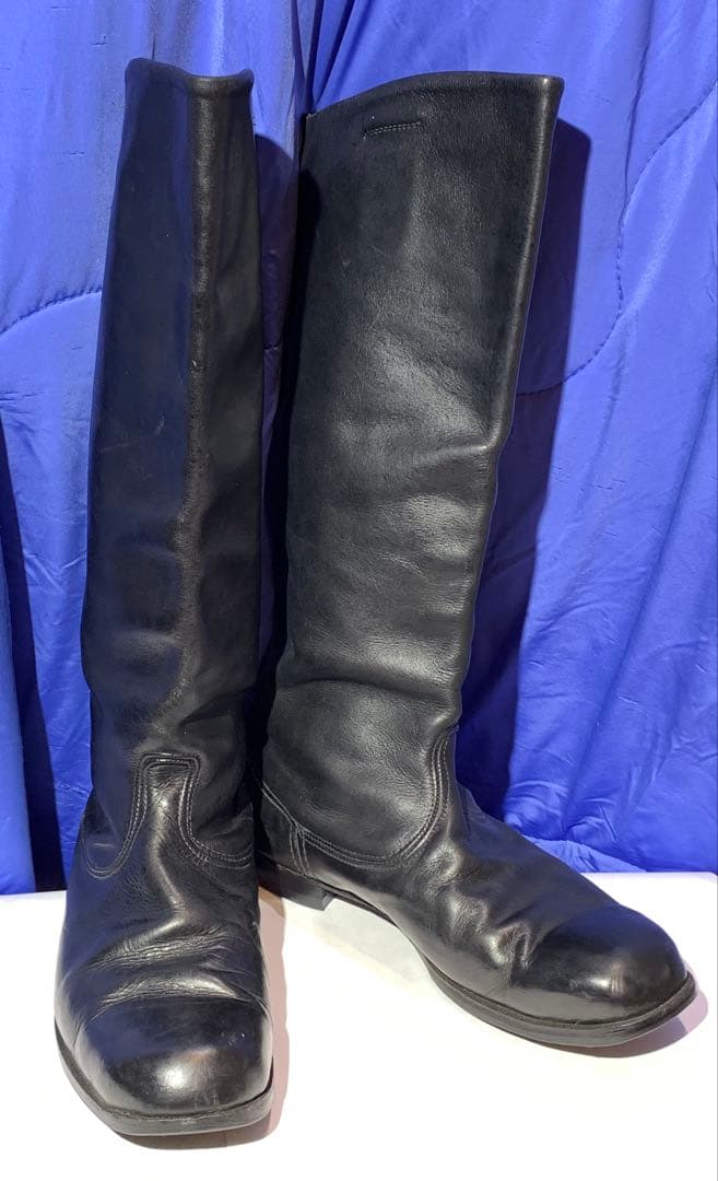 乗馬用 ロングブーツ 本革 Vibramソール ジョッキー.ライディングブーツ