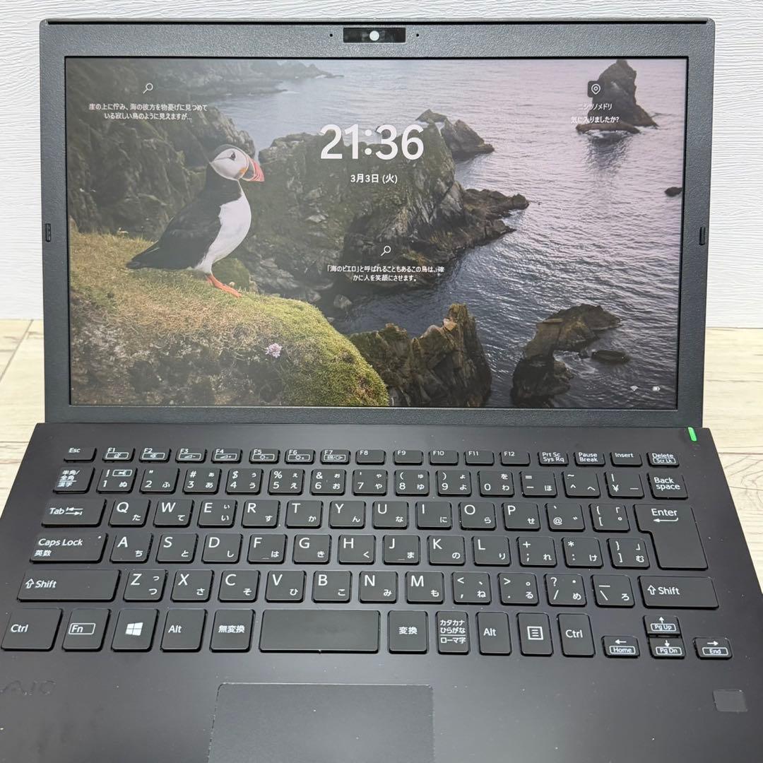 VAIO Pro PG 第10世代i5/8GB/SSD256GB Win11