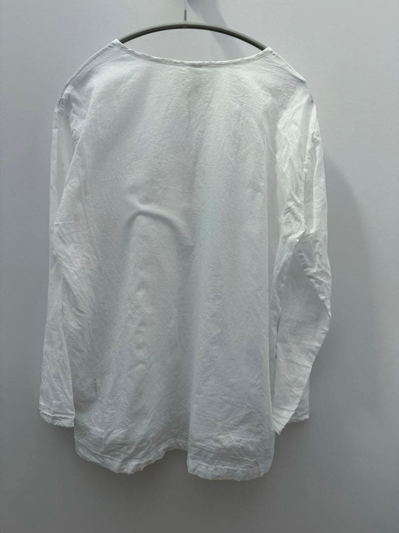 Yoli simple blouse ホワイト