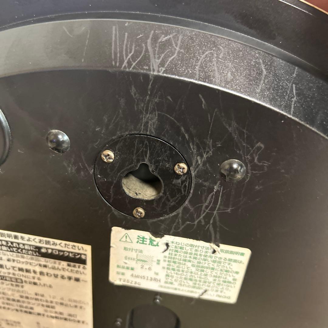 RYTHEM リズム スモールワールド 4MN513RH 壁掛け時計 オーバル型