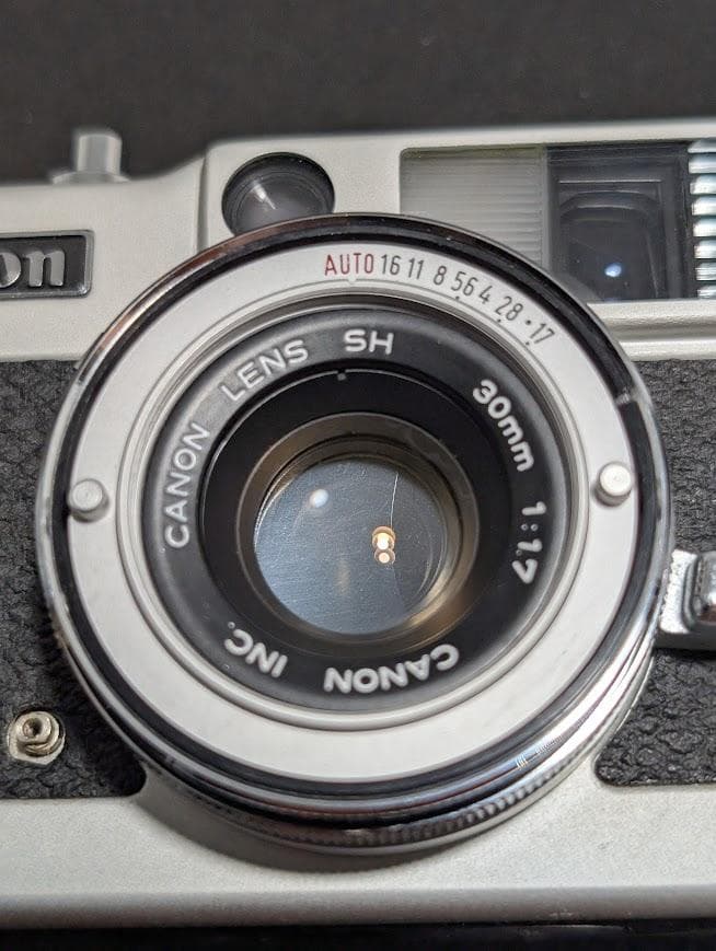 ☆美品☆ Canon demi EE17 ハーフフィルムカメラ 　露出計動作品