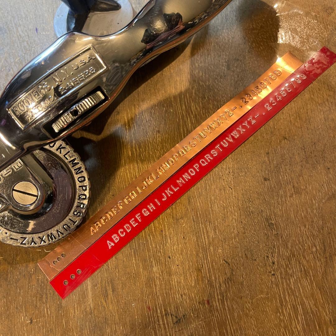 ■製品保証■【コレクター】ROOVERS DYMO ダイモ M-1C 186-7