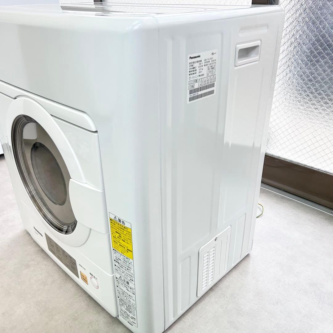 (k135)Panasonic 衣類乾燥機 NH-D603 2024年 美品