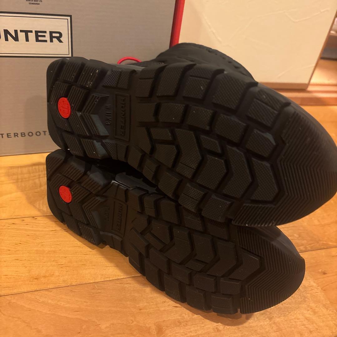 HUNTER 防水ショートブーツ ブラック　新品　36