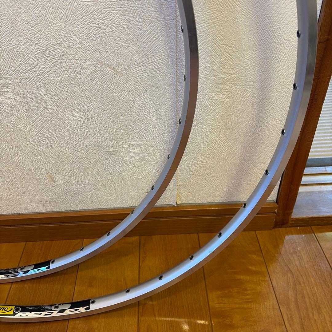 MAVIC RELEX シルバーリム 2本セット チュウブラー36H