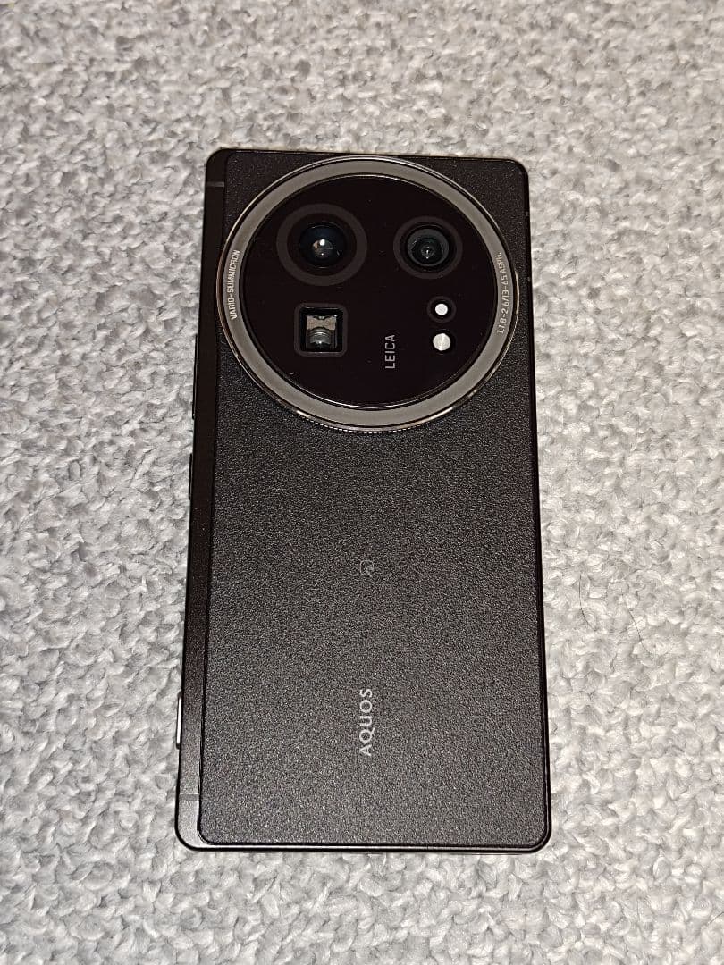 【超美品】SHARP AQUOS R9 pro ブラック 12GB 512GB