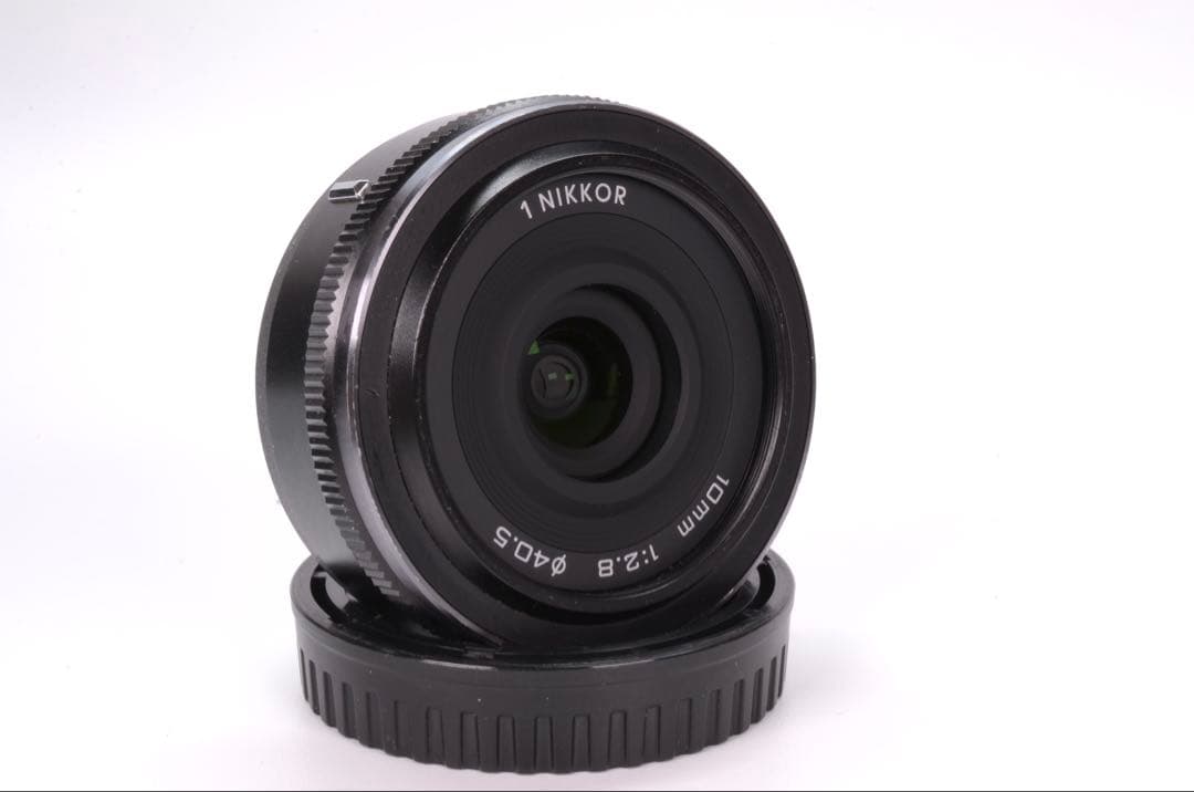 Nikon 1 NIKKOR 10mm f/2.8 単焦点レンズ ブラック 良品