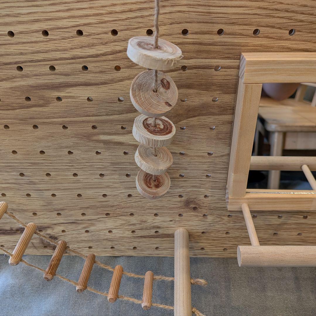 SALE【即納】現物１点　壁掛　バードジム　✨　パンチングボード