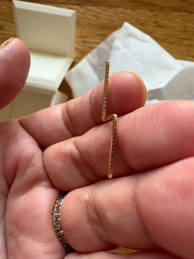 アクセサリー Shihara Diamond Post Pierce 0102