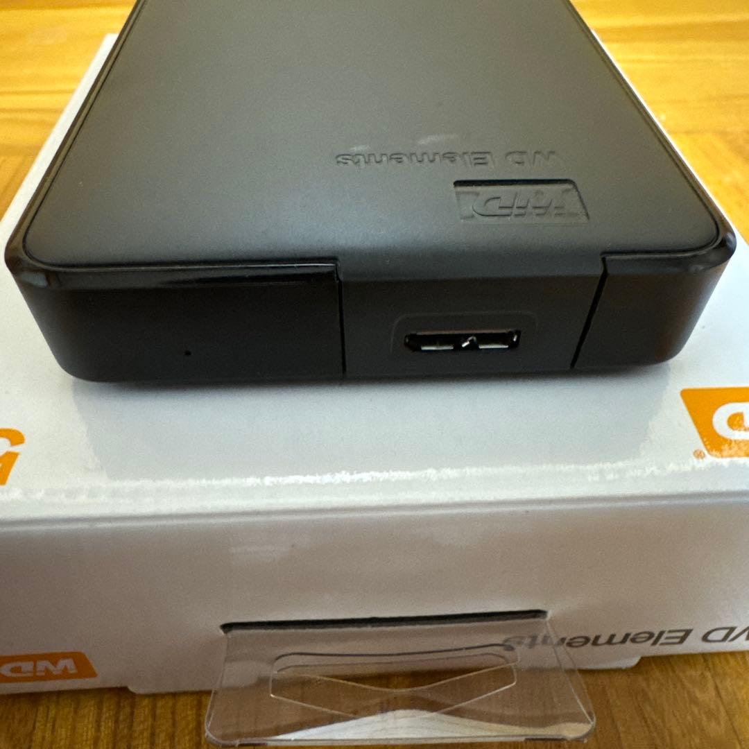 WD ポータブルHDD 5TB USB3.0 ブラック WD Elements