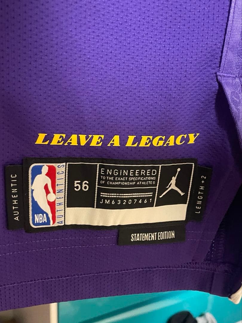 【現地購入刺繍・ワッペン付】ルカドンチッチLosAngeles Lakers