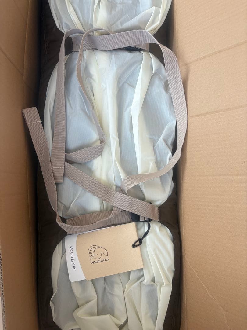 ノルディスクASGARD 12.6 PU SMU, PRISTINE WHITE