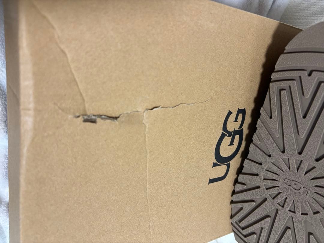 ★新品未使用★ UGG アグ Tazzelle（タゼル）厚底チェスナット25cm